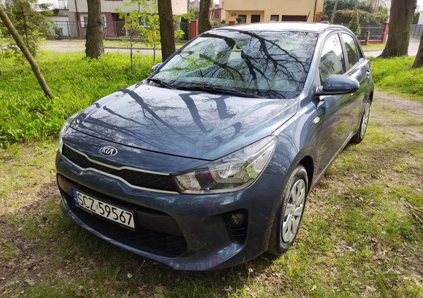 kia rio śląskie Kia Rio cena 48000 przebieg: 45158, rok produkcji 2017 z Blachownia